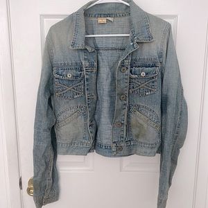 Fitted Jean Jacket Large